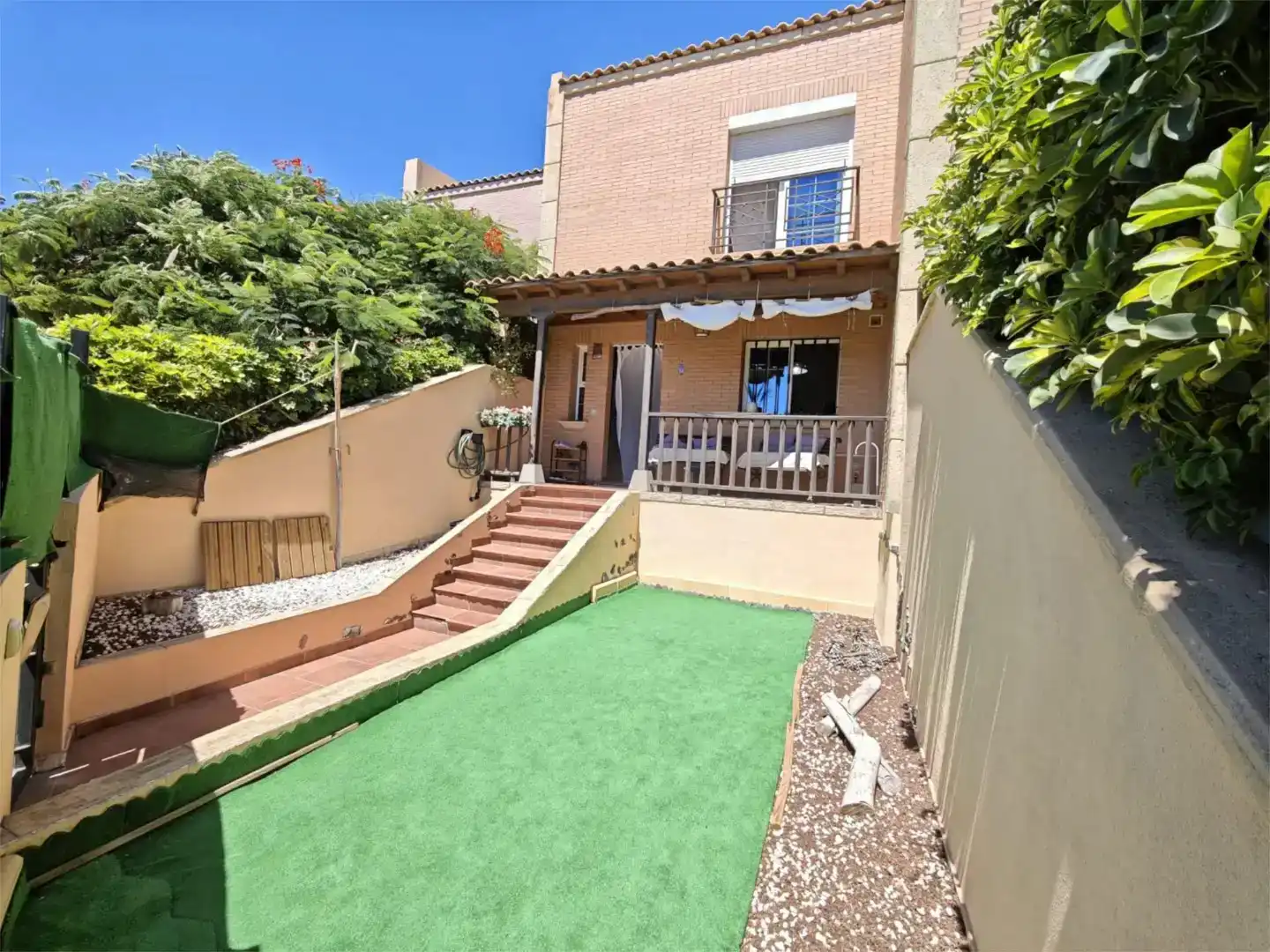 Jardín de Casa o chalet en venta en El Rosario con Jardín privado, Trastero y Piscina