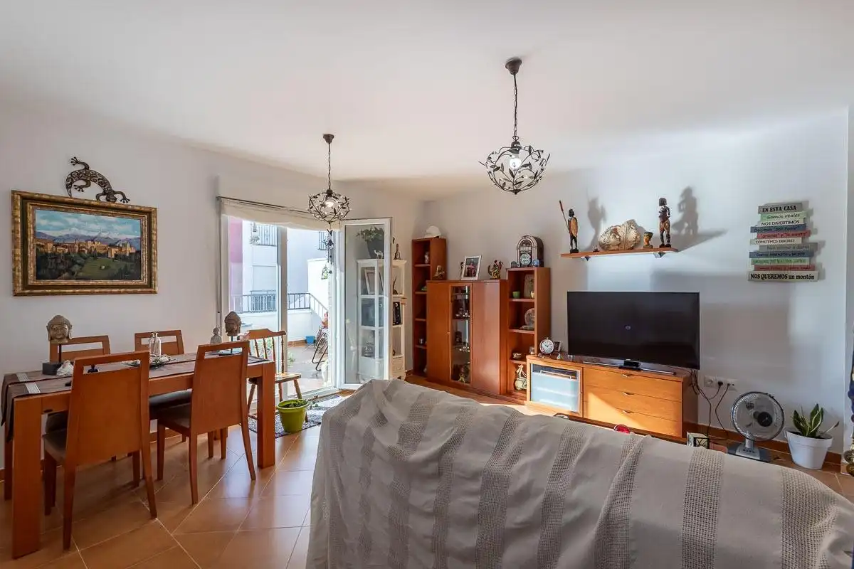 Sala d'estar de Pis en venda en Las Gabias amb Terrassa i Traster