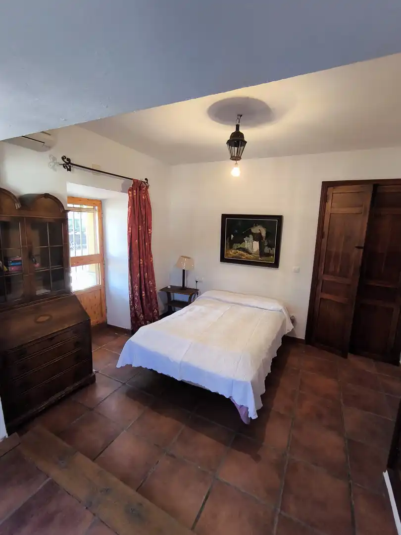 Dormitori de Casa o xalet en venda en Baños de la Encina amb Aire condicionat, Jardí privat i Terrassa