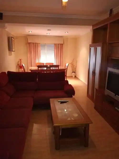 Sala de estar de Casa adosada en venta en Villasequilla con Aire acondicionado y Terraza