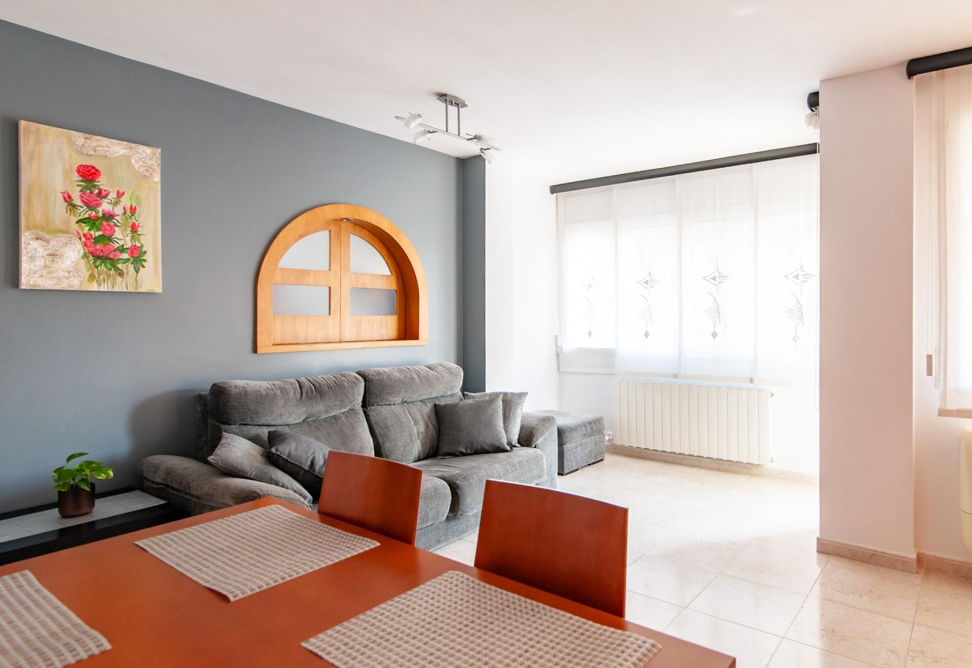 Living room of Flat to rent in Vilafranca del Penedès  with Heating and Balcony