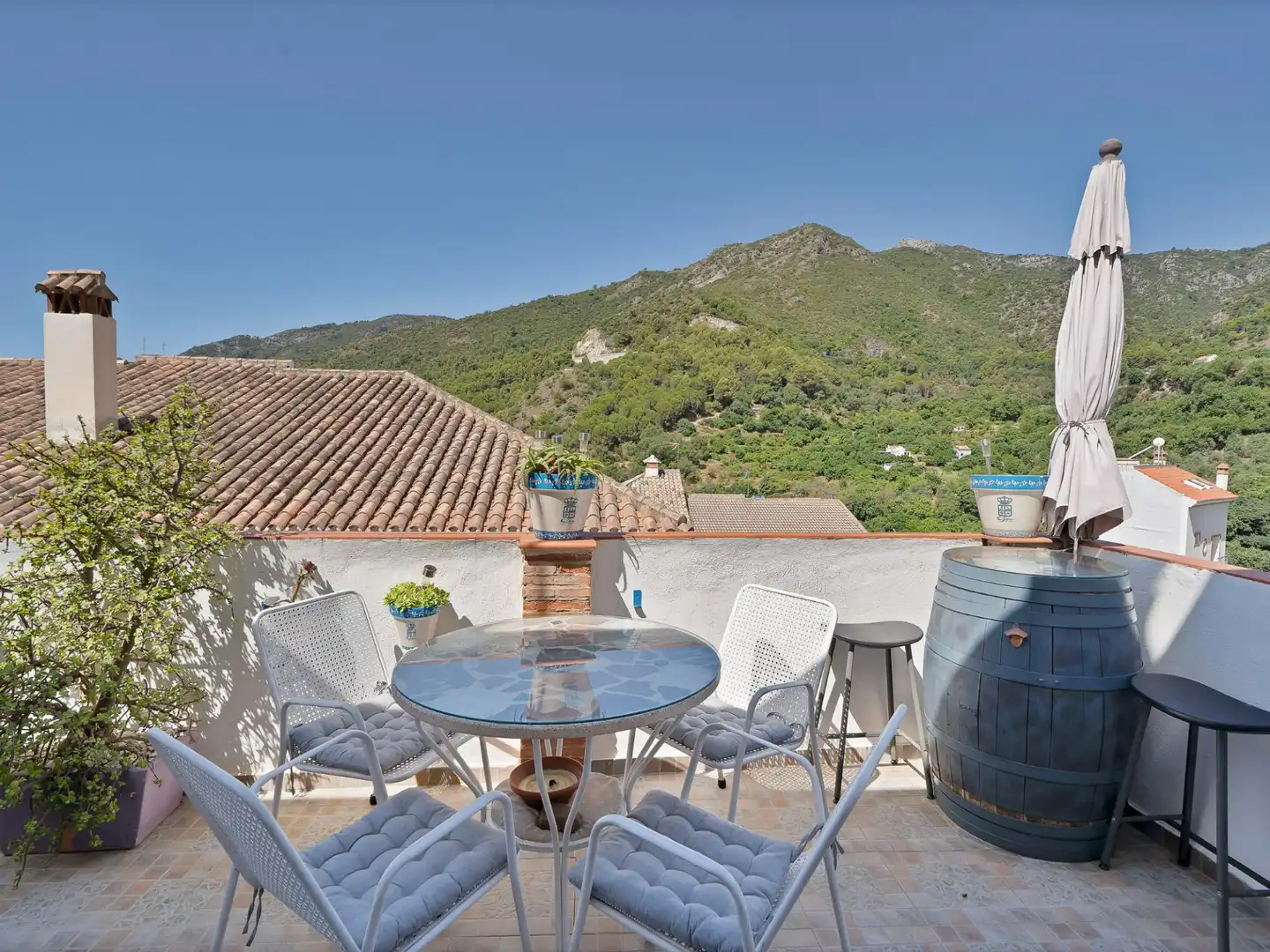 Terrasse von Haus oder Chalet zum Verkauf in Ojén mit Terrasse