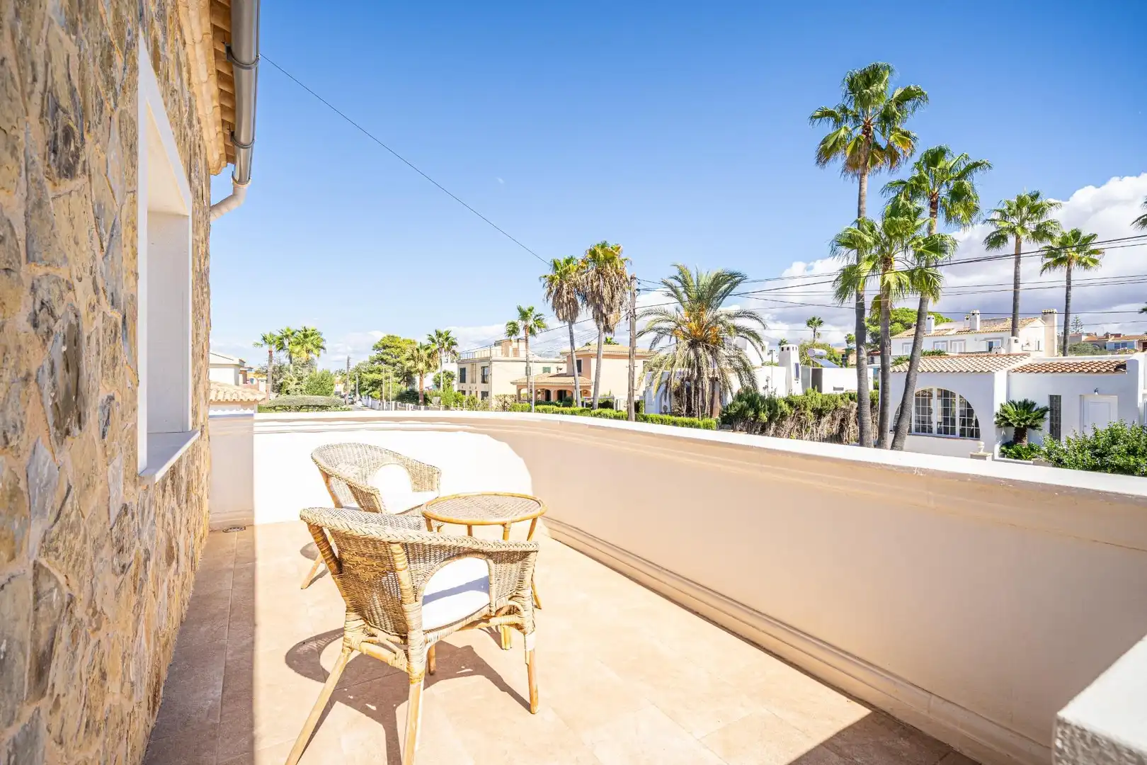Terrace of Houses for rent in Llucmajor  with Air Conditioner, Private garden and Terrace