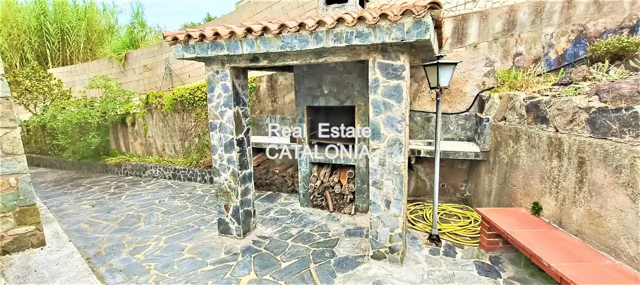 Terrassa de Casa o xalet en venda en Maçanet de la Selva amb Calefacció, Jardí privat i Terrassa