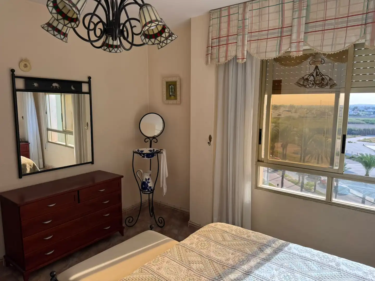 Schlafzimmer von Wohnung zur Miete in Orihuela mit Möbliert und Balkon