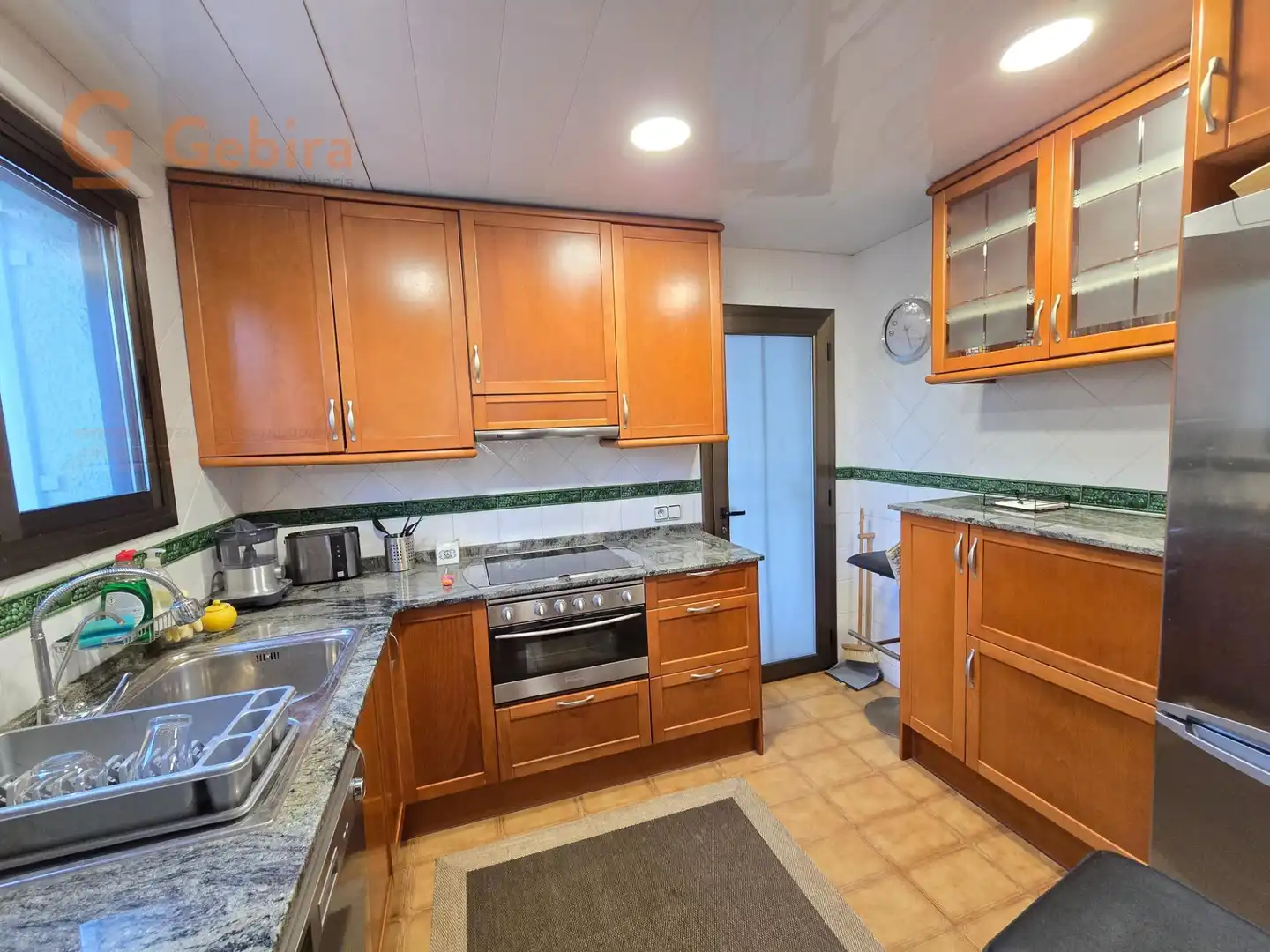 Cocina de Casa adosada en venta en Cunit con Aire acondicionado, Calefacción y Jardín privado