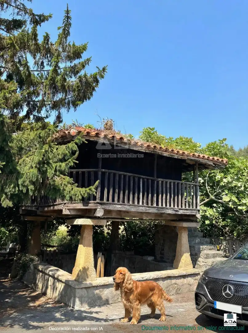 Jardí de Casa o xalet en venda en Gijón  amb Calefacció, Jardí privat i Traster
