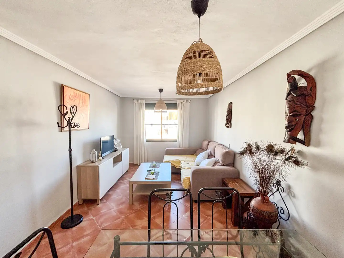 Sala de estar de Piso en venta en Casares con Aire acondicionado, Calefacción y Amueblado
