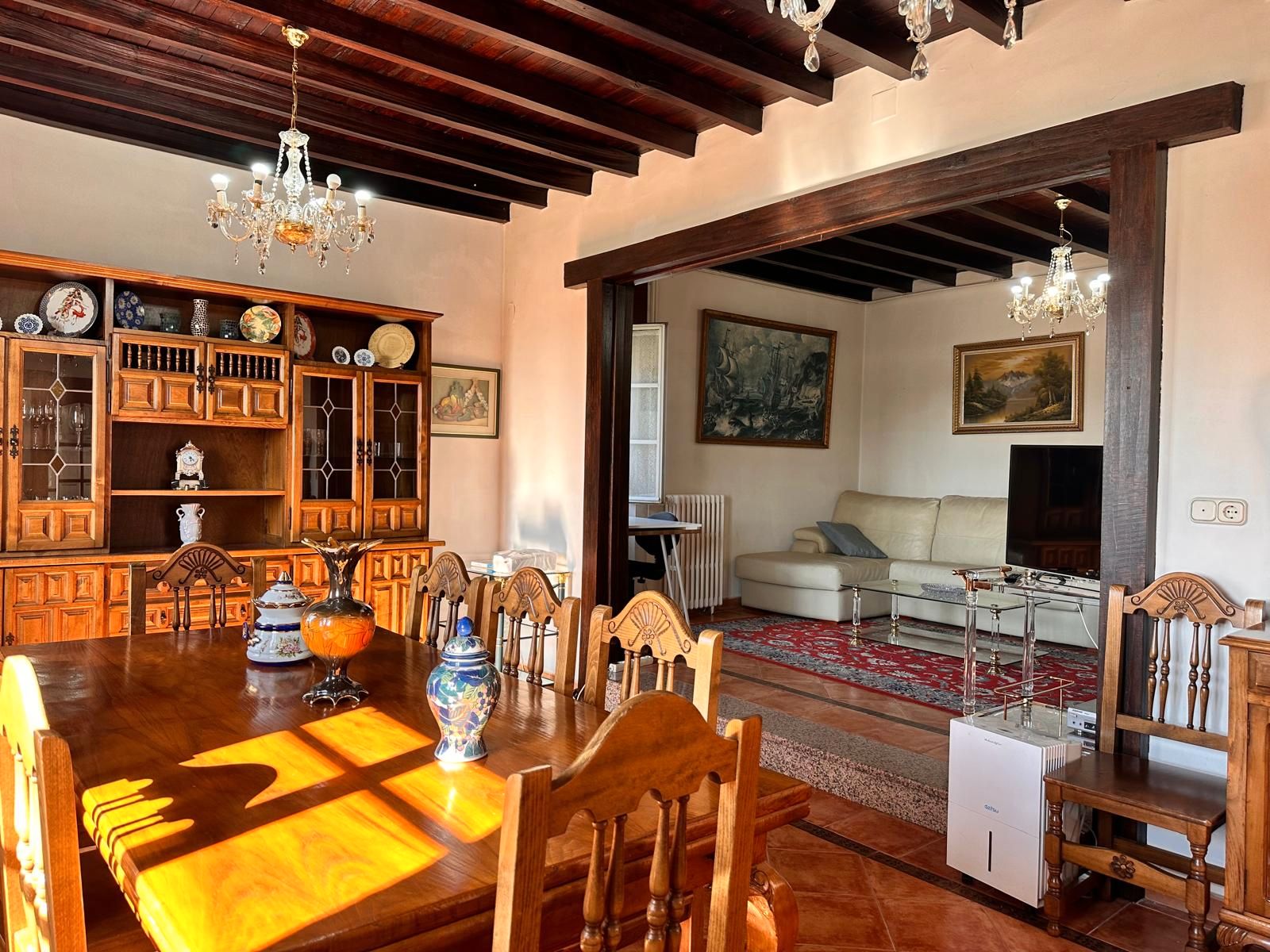 Dining room of House or chalet for sale in Vedra  with Heating, Private garden and Furnished