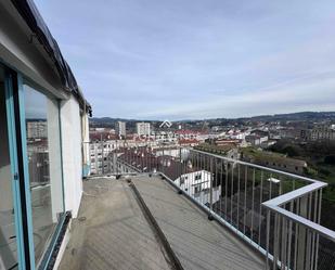 Balcony of Attic for sale in Pontevedra Capital   with Heating, Terrace and Storage room