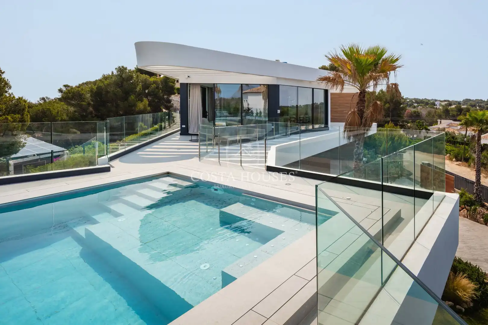 Swimming pool of Houses for sale in Jávea / Xàbia  with Air Conditioner, Heating and Private garden