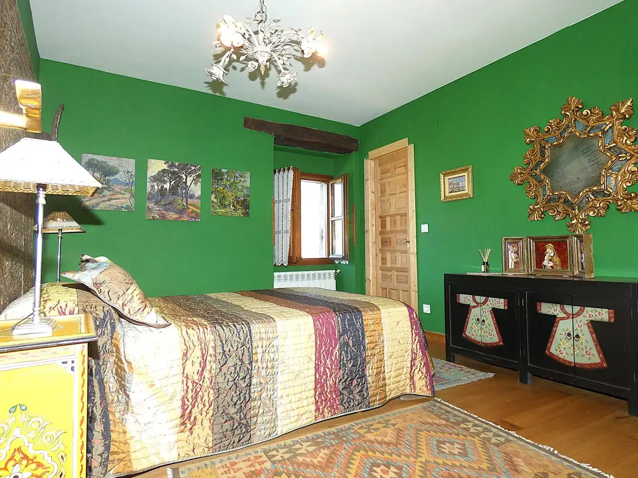 Habitación de Casa o chalet en venta en Ruente con Calefacción, Jardín privado y Amueblado
