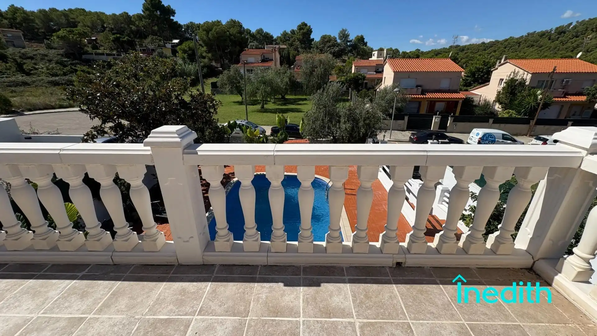 Terrassa de Casa o xalet en venda en Cunit amb Aire condicionat, Calefacció i Jardí privat