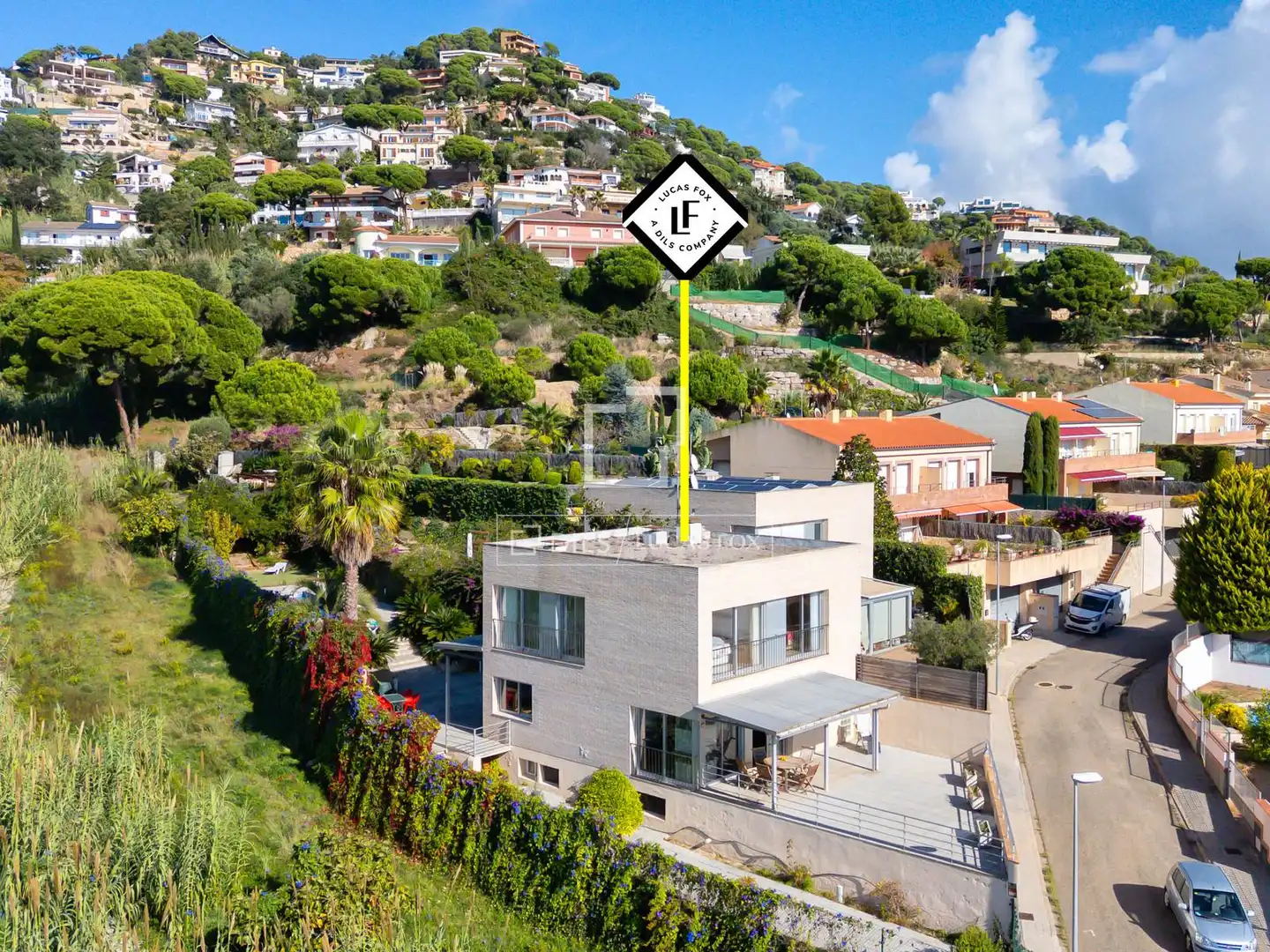 Vista exterior de Casa o xalet en venda en Lloret de Mar amb Aire condicionat, Calefacció i Jardí privat