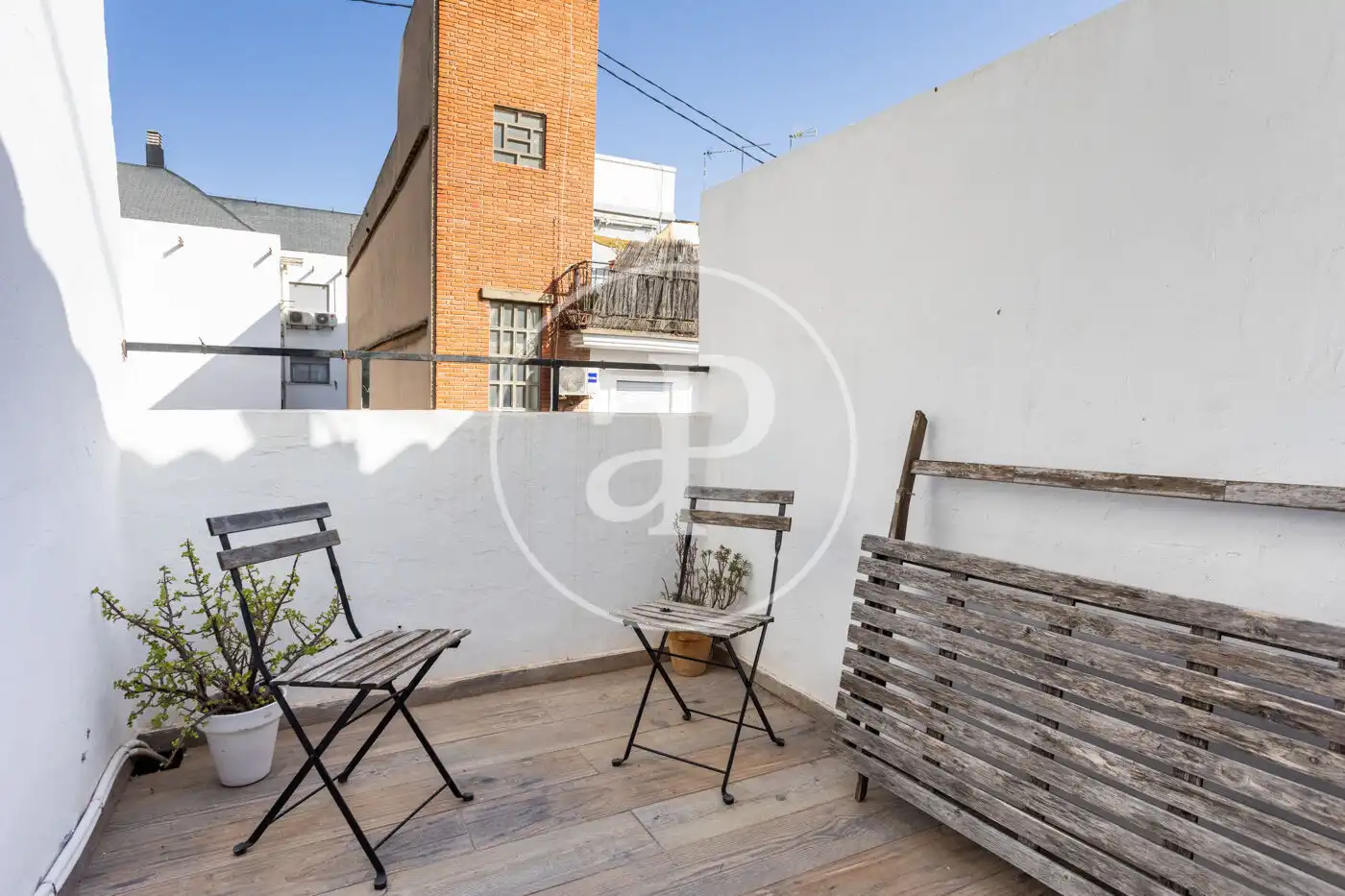 Terrace of Attic for sale in Valencia  with Heating, Terrace and Furnished