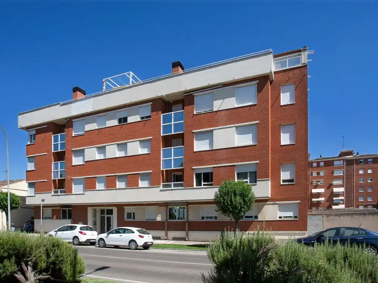 Vista exterior de Pis en venda en Venta de Baños