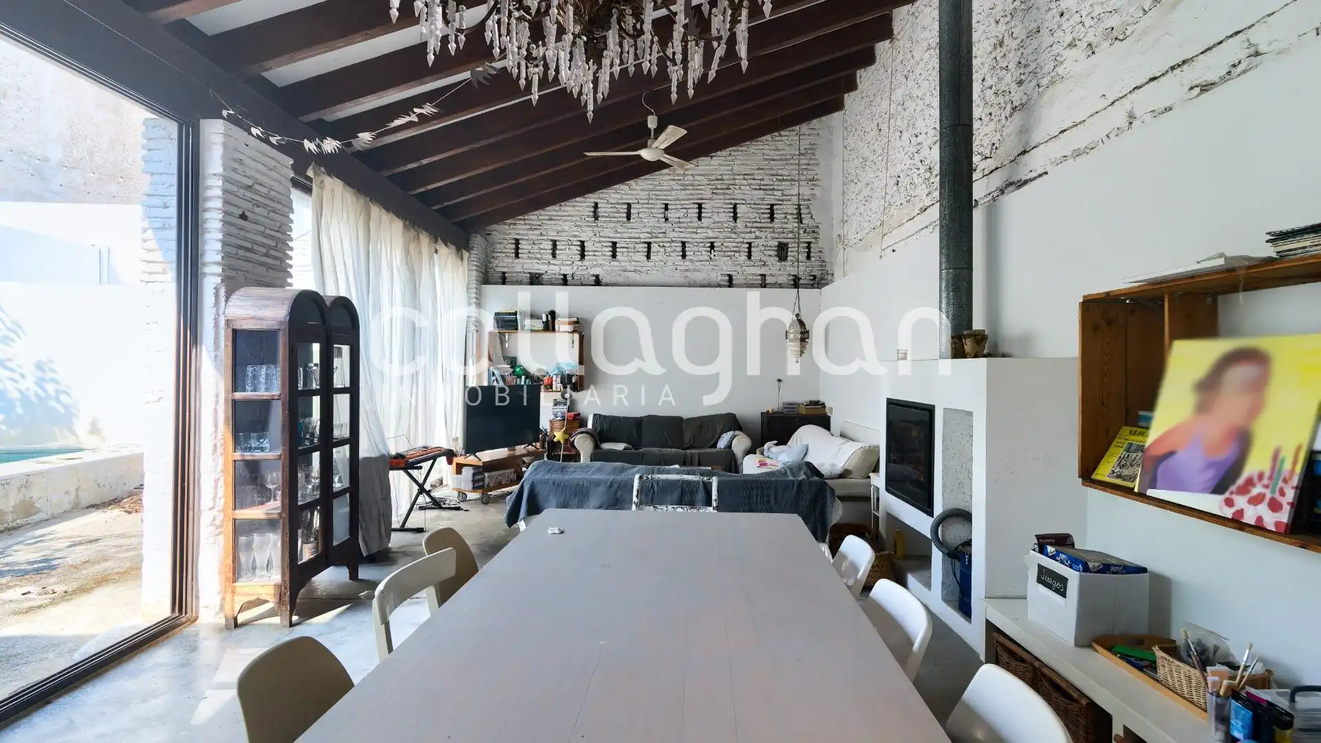 Sala de estar de Casa o chalet en venta en Valencia con Piscina