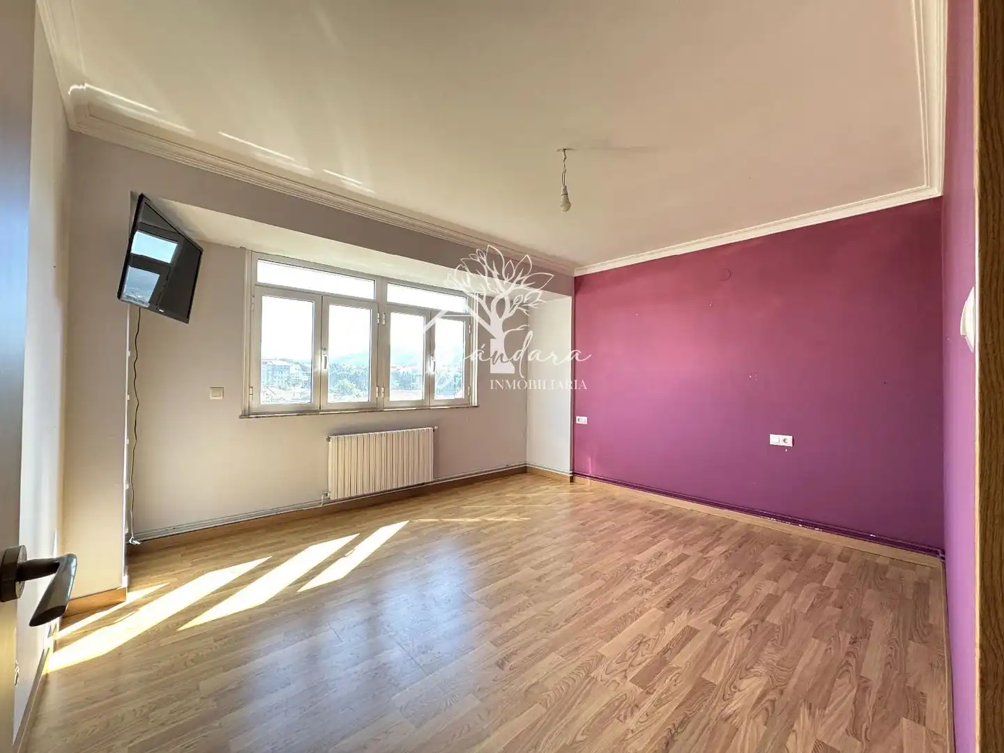 Living room of Flat for sale in Narón  with Heating, Terrace and Storage room