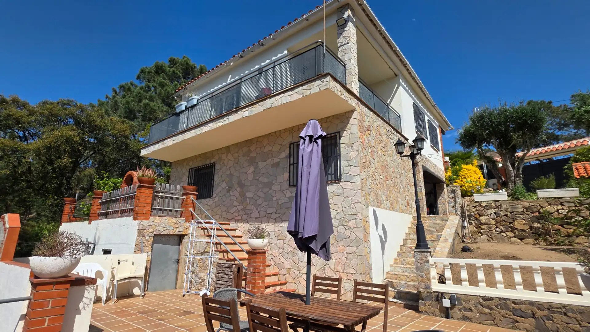 Terrassa de Casa o xalet en venda en Lloret de Mar amb Aire condicionat, Calefacció i Jardí privat