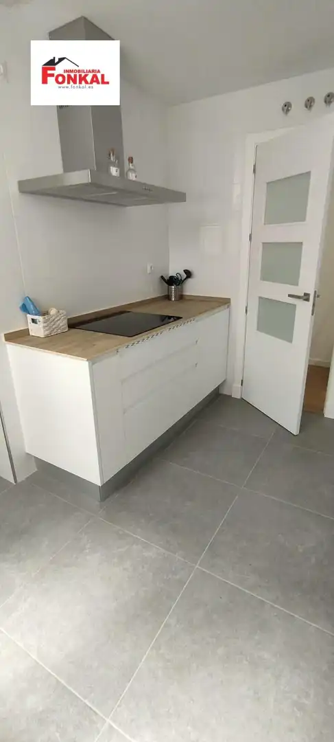 Kitchen of Flat for sale in Jerez de la Frontera  with Air Conditioner, Terrace and Furnished