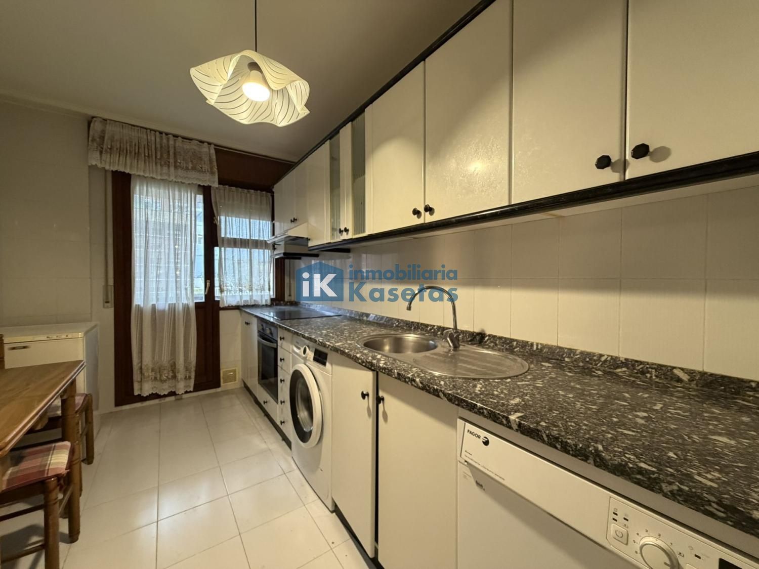Kitchen of Flat for sale in Basauri   with Heating, Terrace and Storage room