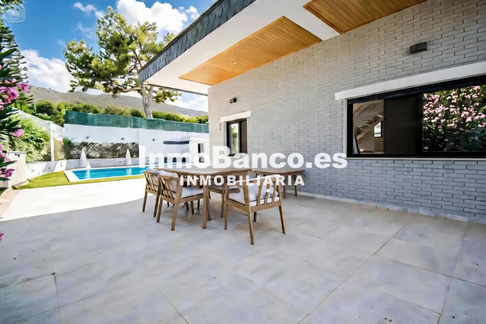 Terraza de Casa o chalet en venta en Chiva con Jardín privado, Terraza y Piscina