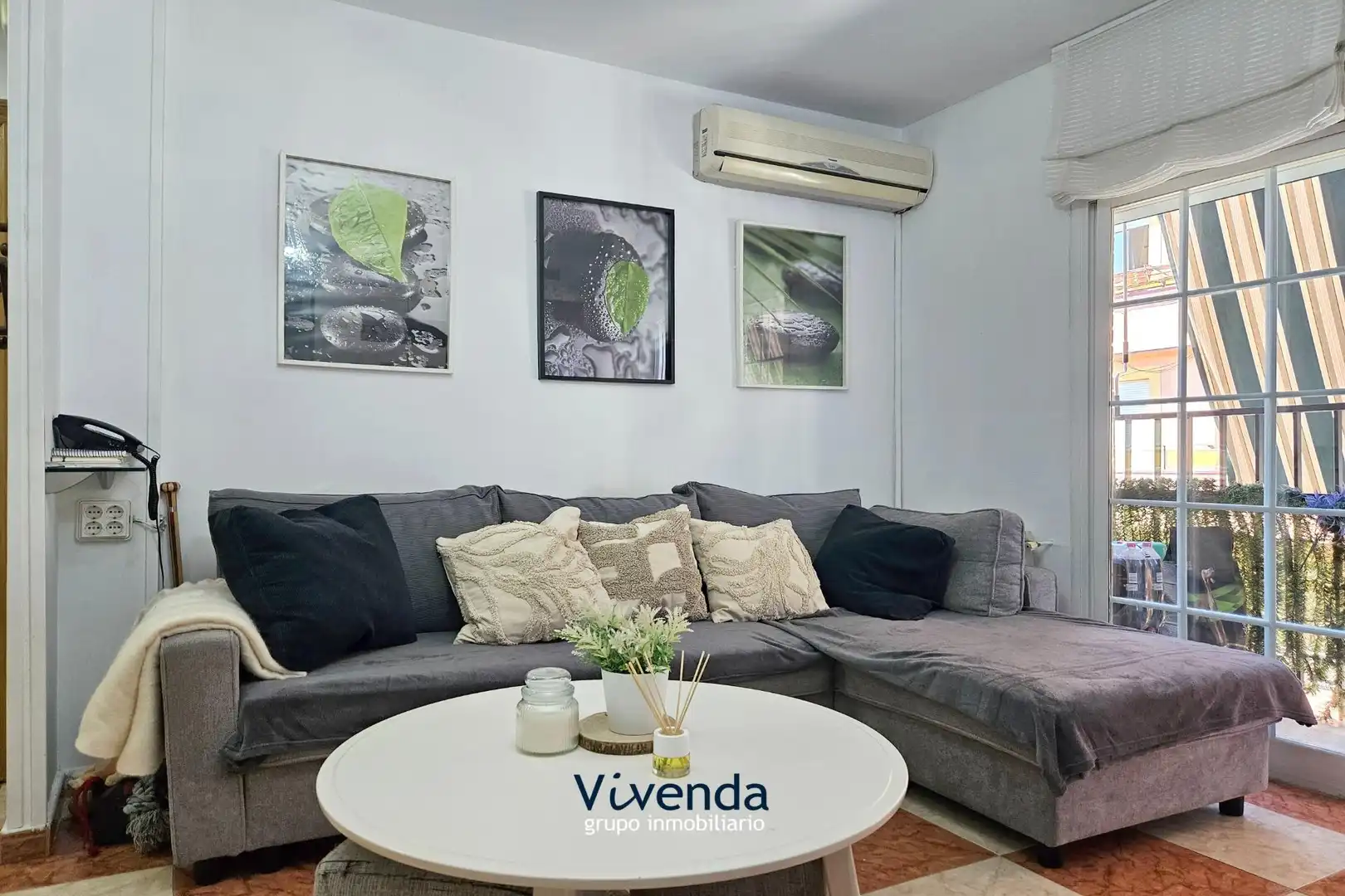 Wohnzimmer von Wohnung zum Verkauf in Boadilla del Monte mit Heizung und Terrasse