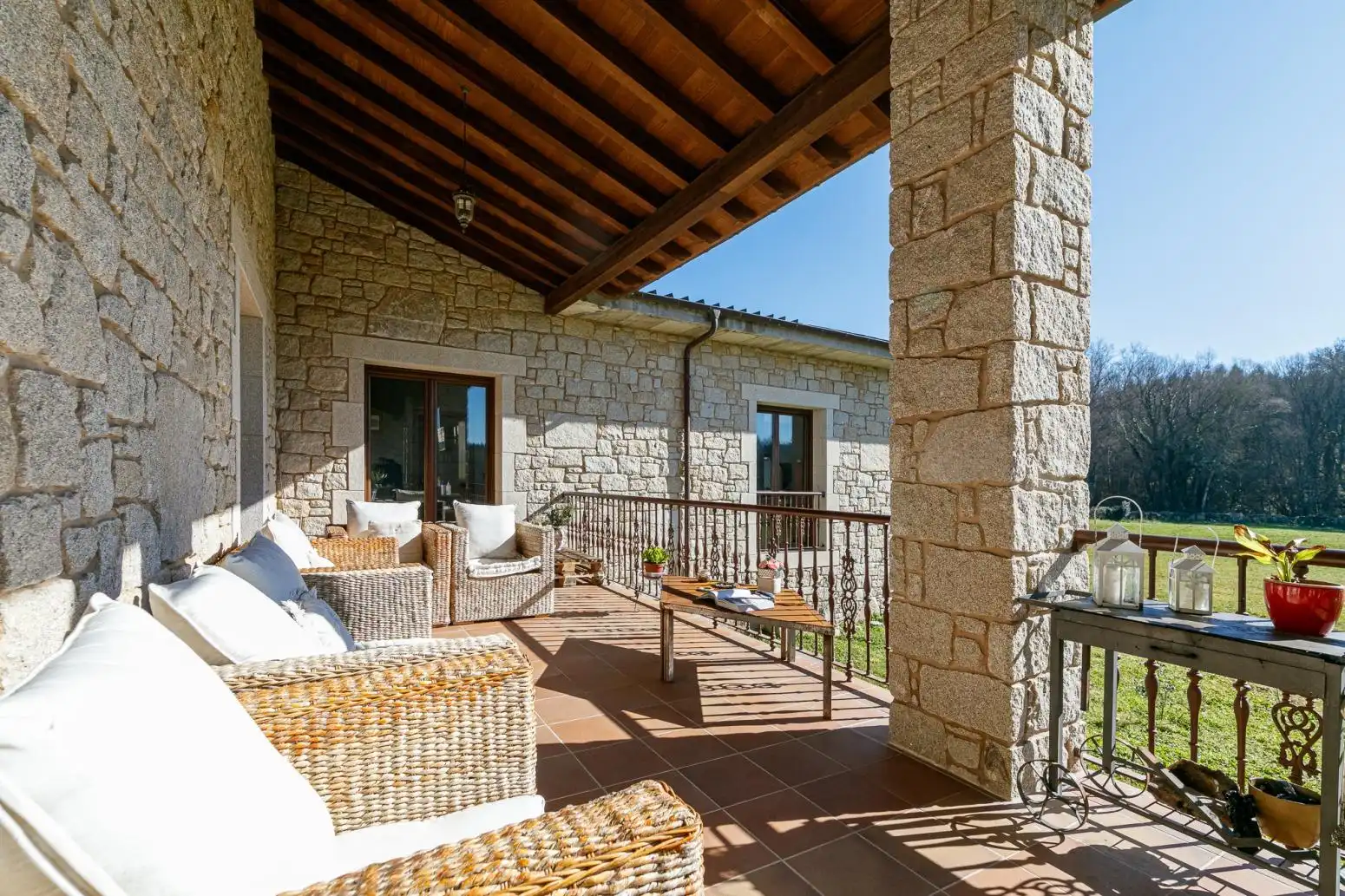 Terrace of Houses for sale in Friol  with Heating, Private garden and Furnished