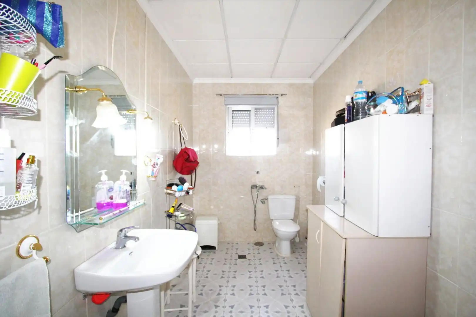 Bathroom of Houses for sale in Albacete  with Air Conditioner, Private garden and Terrace