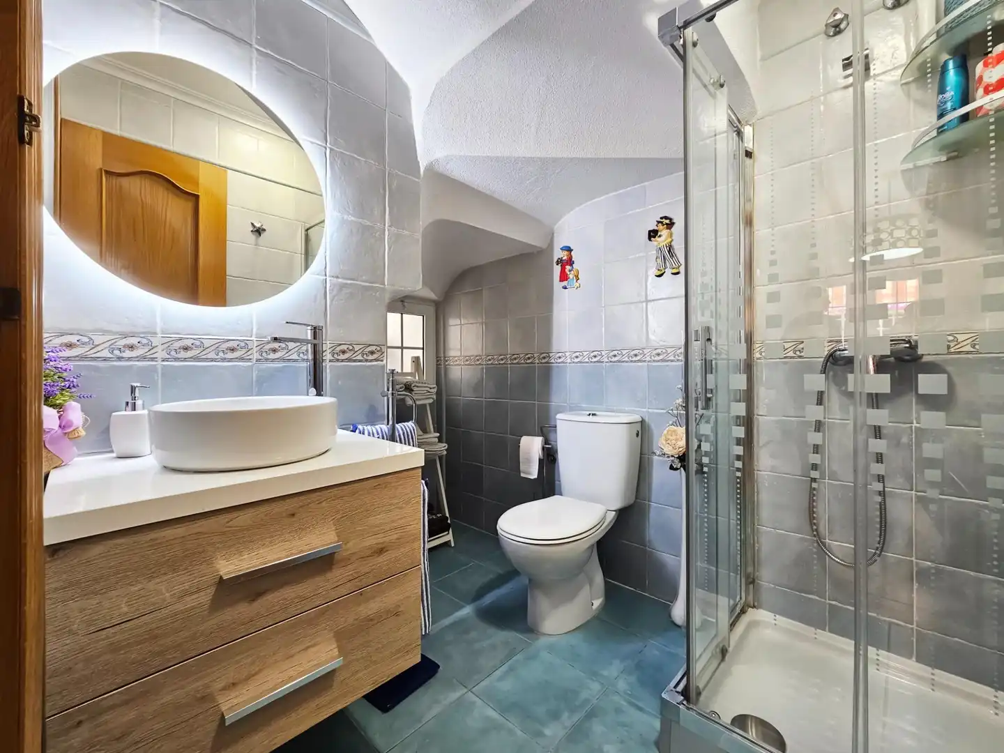 Bathroom of Houses for sale in Santa Pola  with Air Conditioner, Private garden and Terrace