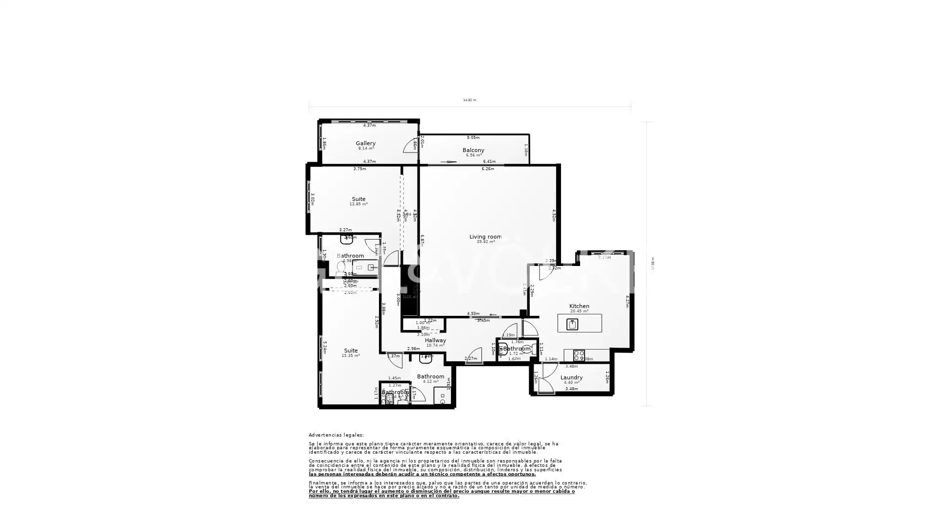Flat for sale in Madrid  with Air Conditioner, Heating and Parquet flooring