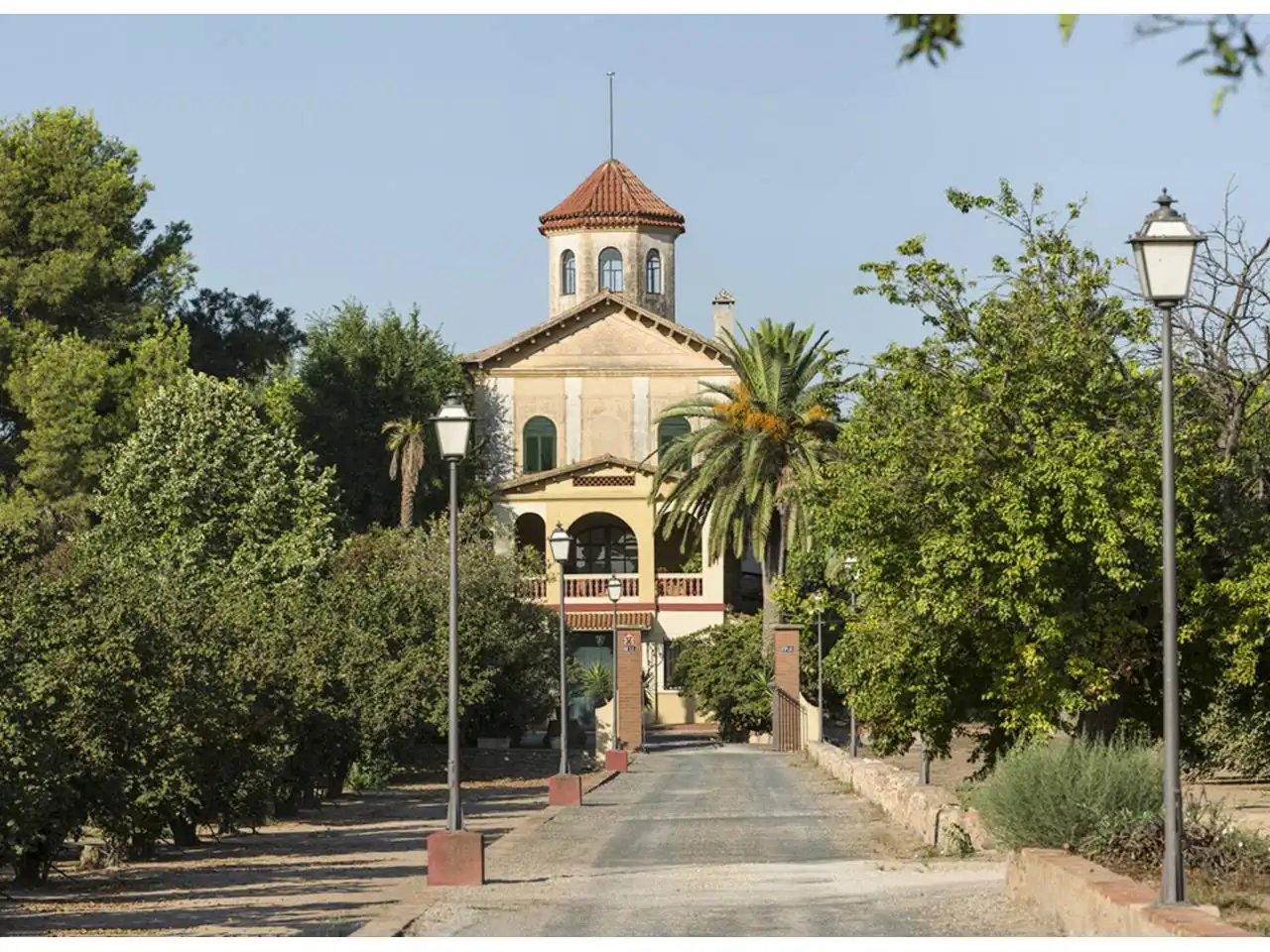 Vista exterior de Finca rústica en venda en Reus amb Aire condicionat, Jardí privat i Terrassa