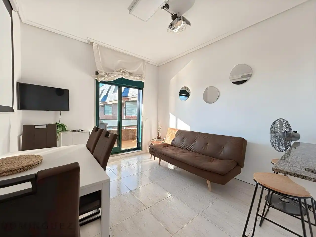 Schlafzimmer von Wohnungen zur Miete in Vigo  mit Heizung, Terrasse und Möbliert