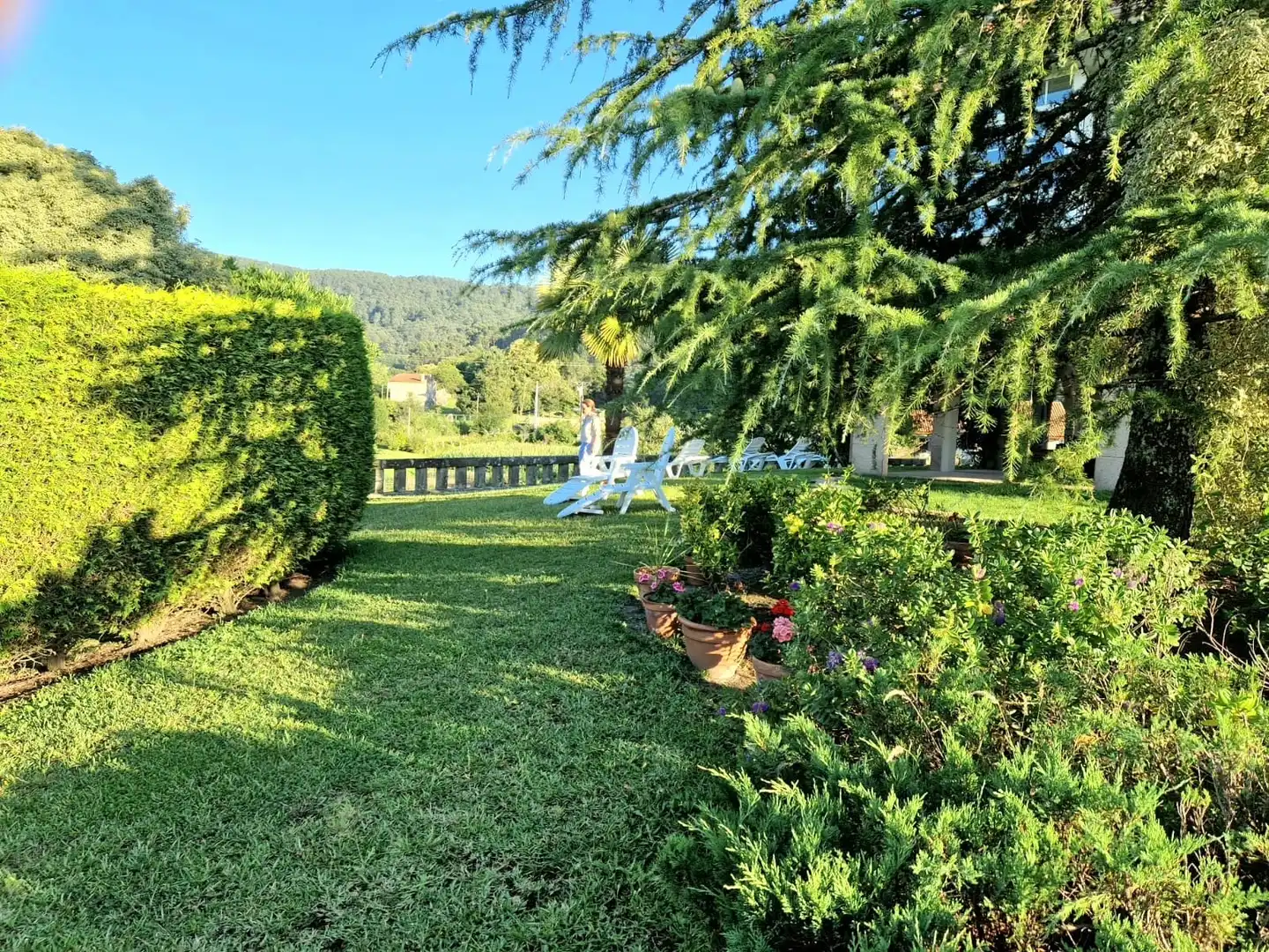 Jardí de Casa o xalet en venda en Gondomar amb Calefacció, Parquet i Terrassa