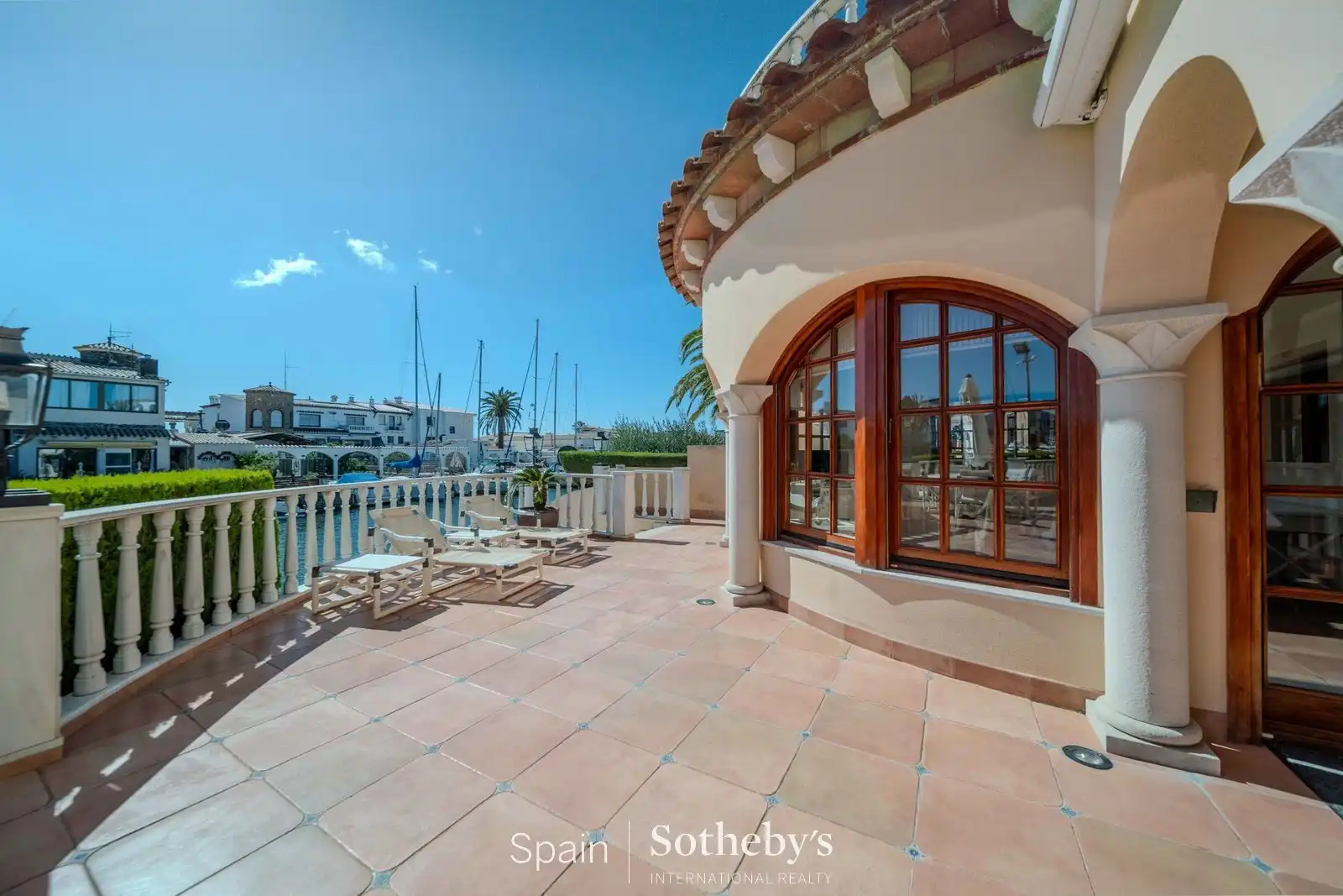Terrace of Houses for sale in Empuriabrava  with Air Conditioner, Heating and Private garden