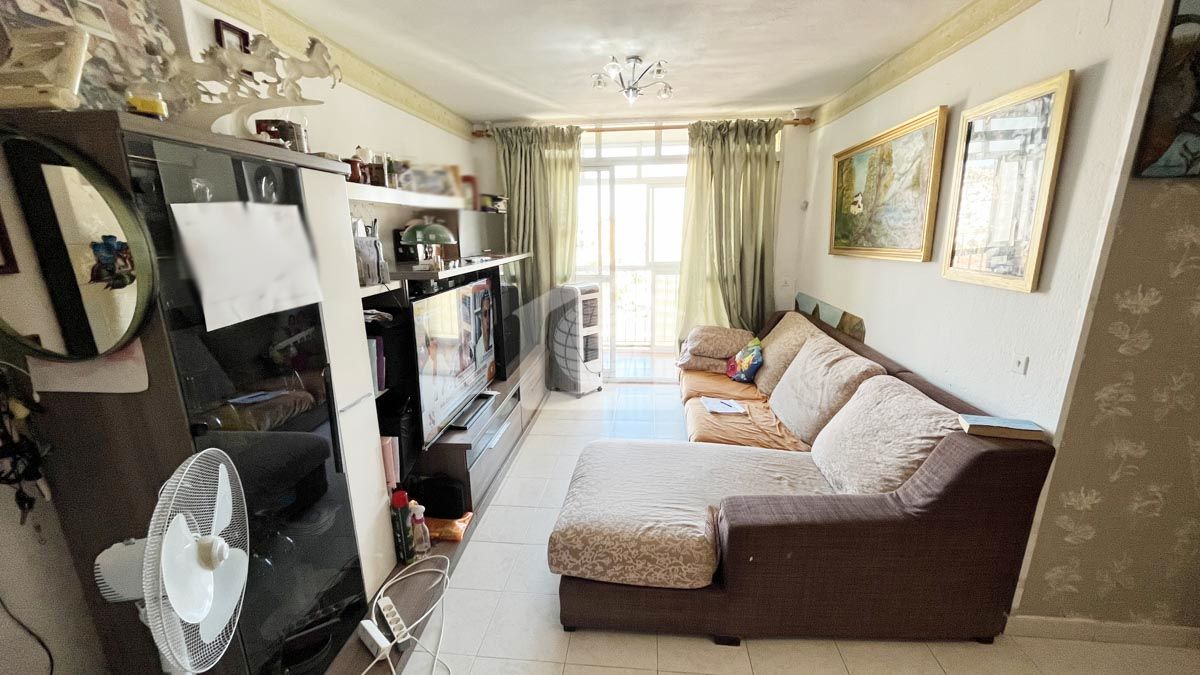 Living room of Flat for sale in Málaga Capital  with Terrace