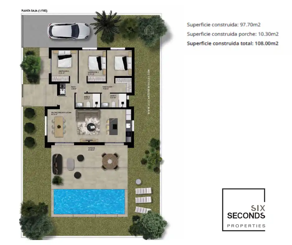 Casa amb piscina en venda a Pedanías Oeste, imagen 14