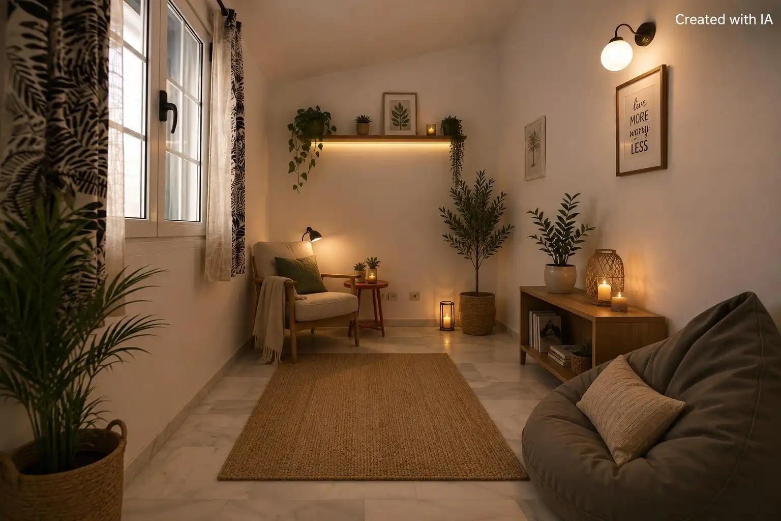Sala d'estar de Casa adosada en venda en San Bartolomé de Tirajana