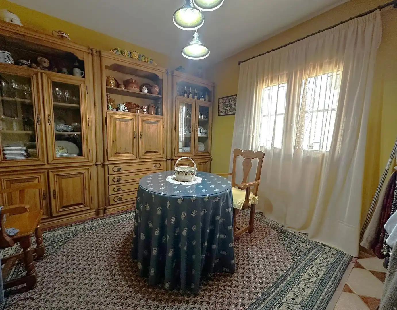 Dining room of Houses for sale in Algeciras  with Terrace and Community pool