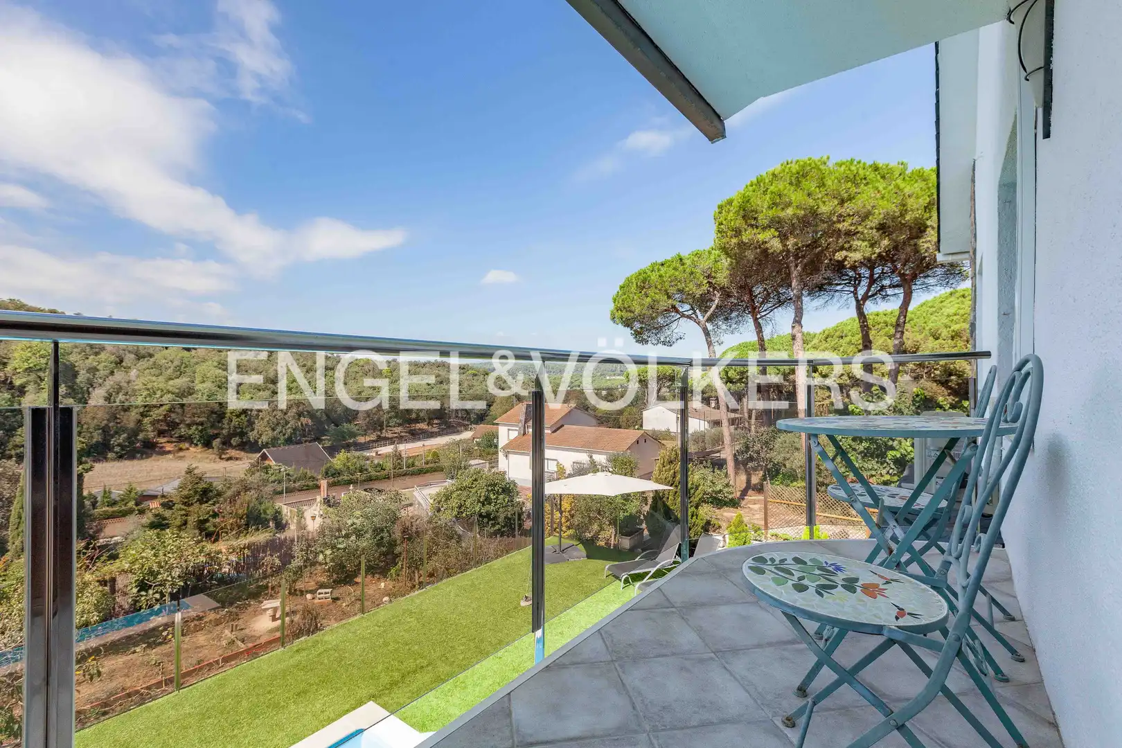 Terraza de Casa o chalet de alquiler en Llinars del Vallès con Aire acondicionado, Calefacción y Jardín privado
