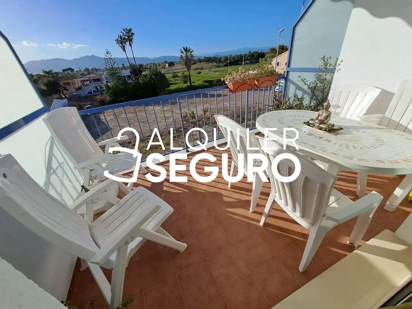 Terraza de Piso de alquiler en Nules con Aire acondicionado, Terraza y Piscina