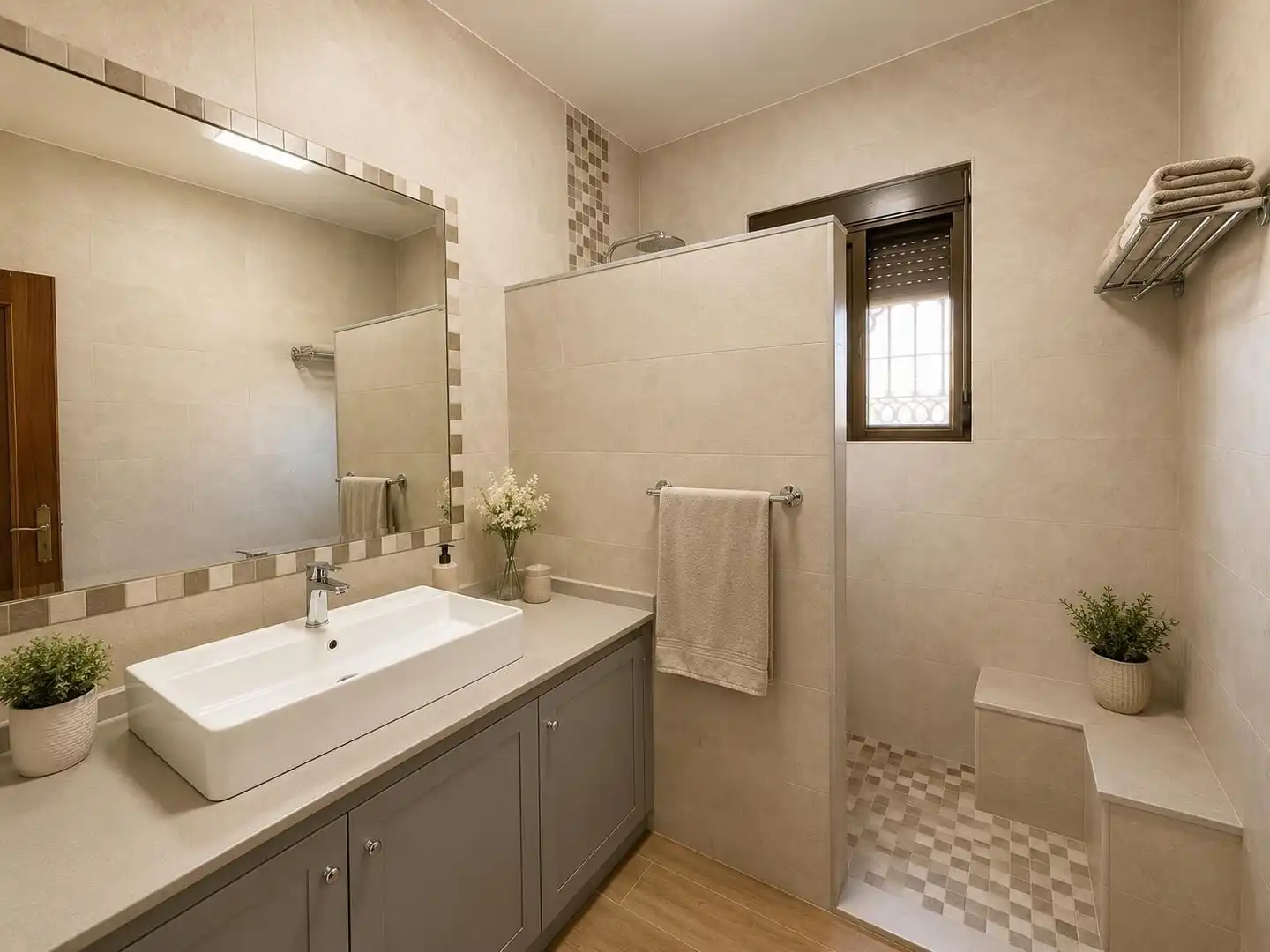 Baño de Casa o chalet en venta en La Carlota con Aire acondicionado, Jardín privado y Terraza