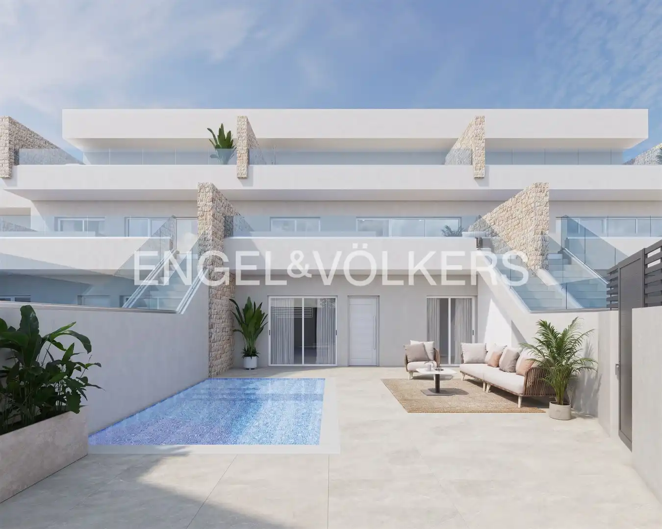 Vista exterior de Apartamento en venta en Pilar de la Horadada con Aire acondicionado, Calefacción y Jardín privado