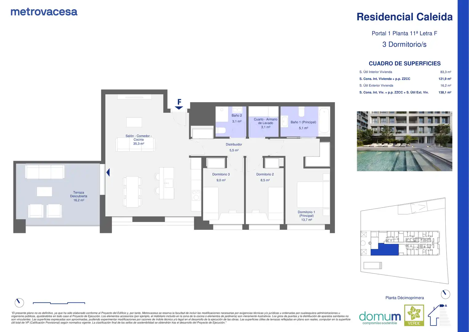 Penthouse mit Terrasse zum Verkauf in Camiño de Visma a Gramela 16, imagen 2