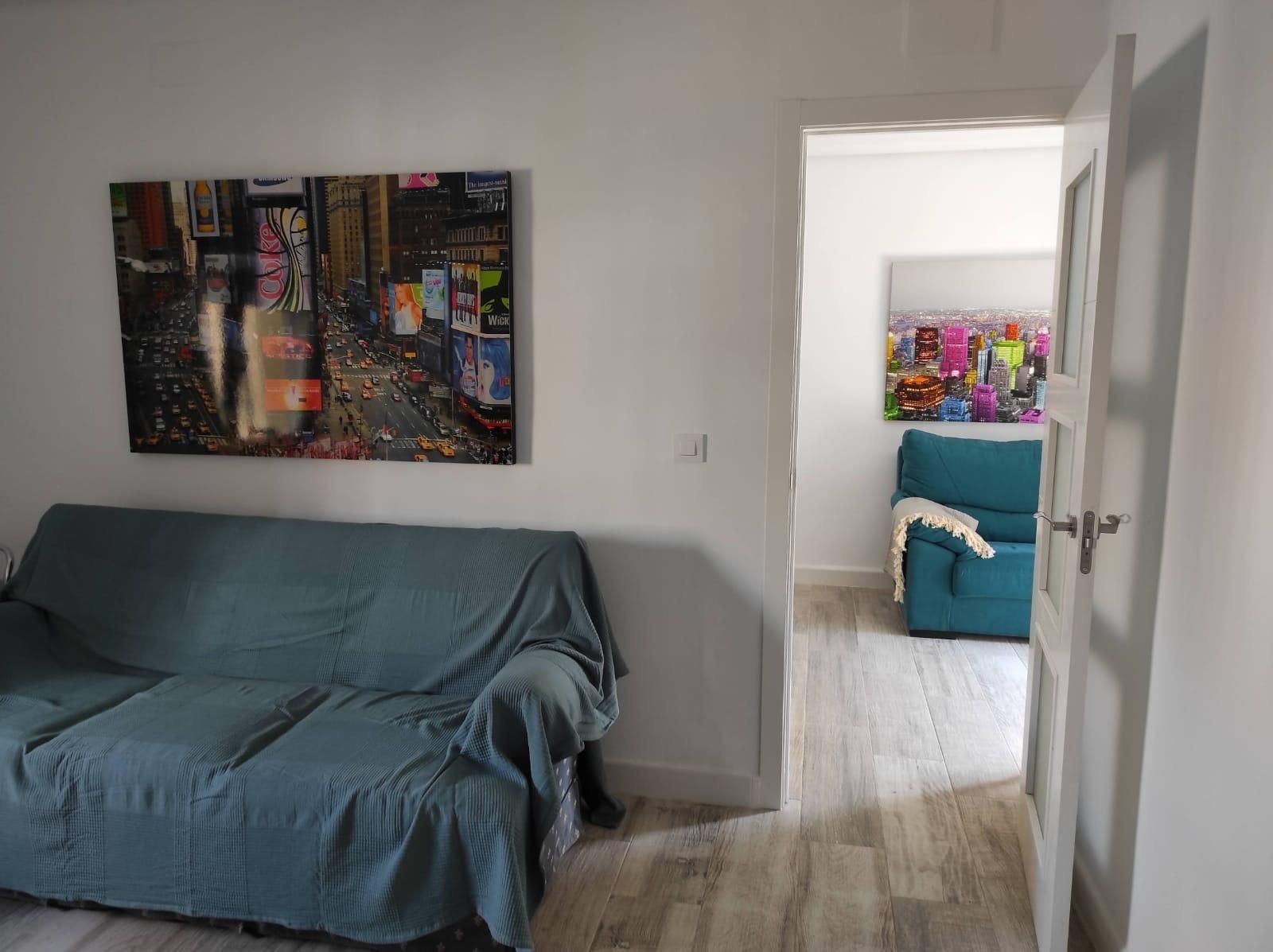 Living room of Flat to rent in  Sevilla Capital  with Air Conditioner, Heating and Terrace