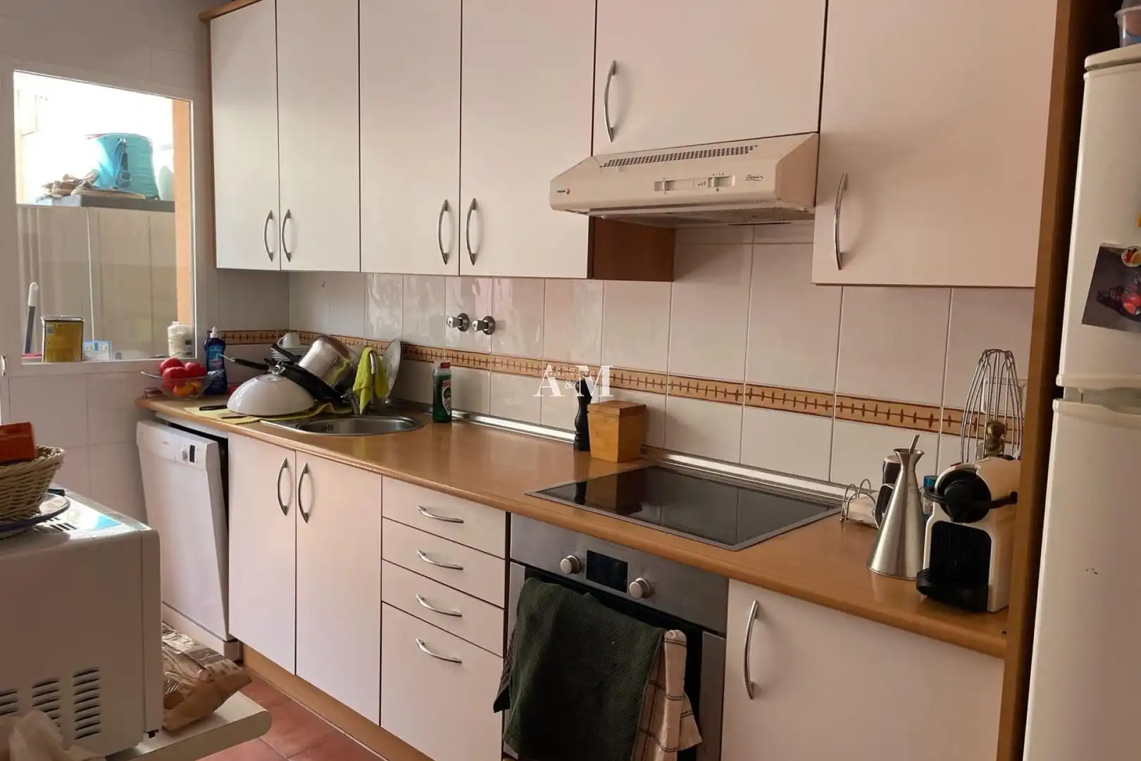 Cuina de Casa o xalet de lloguer en Orihuela amb Jardí privat, Terrassa i Moblat
