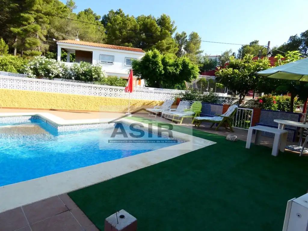 Piscina de Casa o chalet en venta en Alzira con Aire acondicionado, Jardín privado y Terraza