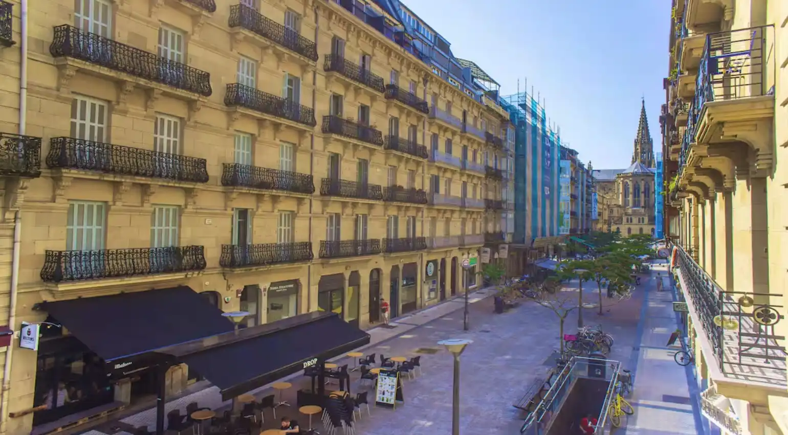 Terrassa de Apartament de lloguer en Donostia - San Sebastián  amb Aire condicionat, Calefacció i Parquet