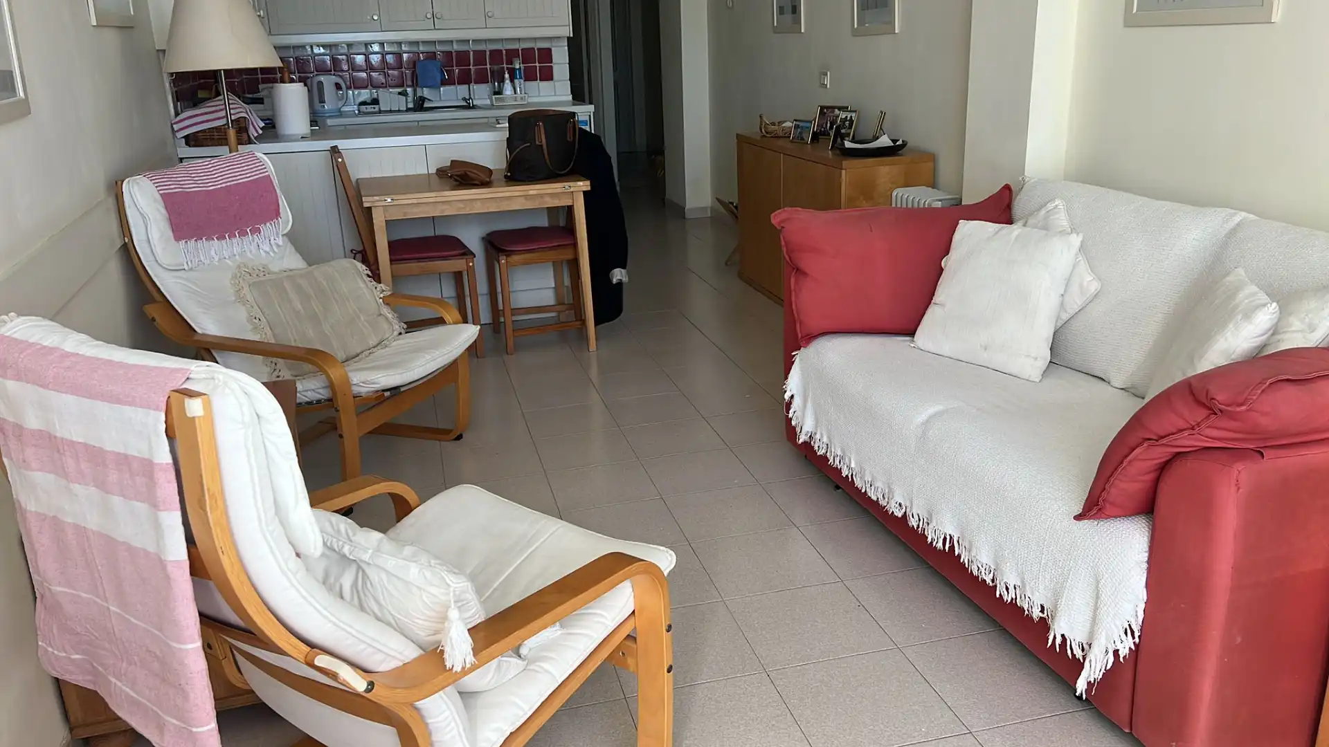 Sala d'estar de Apartament en venda en Granadilla de Abona amb Moblat, Forn i Rentadora