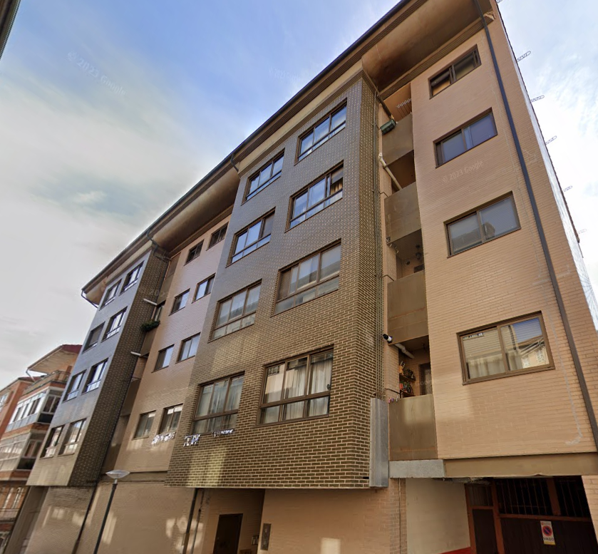 Vista exterior de Pis en venda en Briviesca